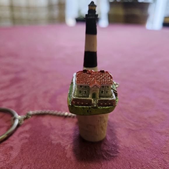 NWOT LIGHTHOUSE BOTTLE CORK TOPPER - Picture 3 of 5